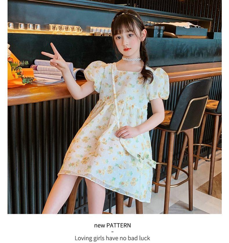 DONGSHOP HOT Váy mùa hè cho bé gái 2023 Hàn Quốc Váy mùa hè cho trẻ em