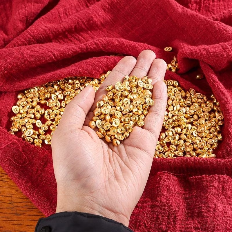 Kim Nguyên Bảo Set 100 Viên, Kim Nguyên Bảo Tài Lộc, Kim Nguyên Bảo May Mắn