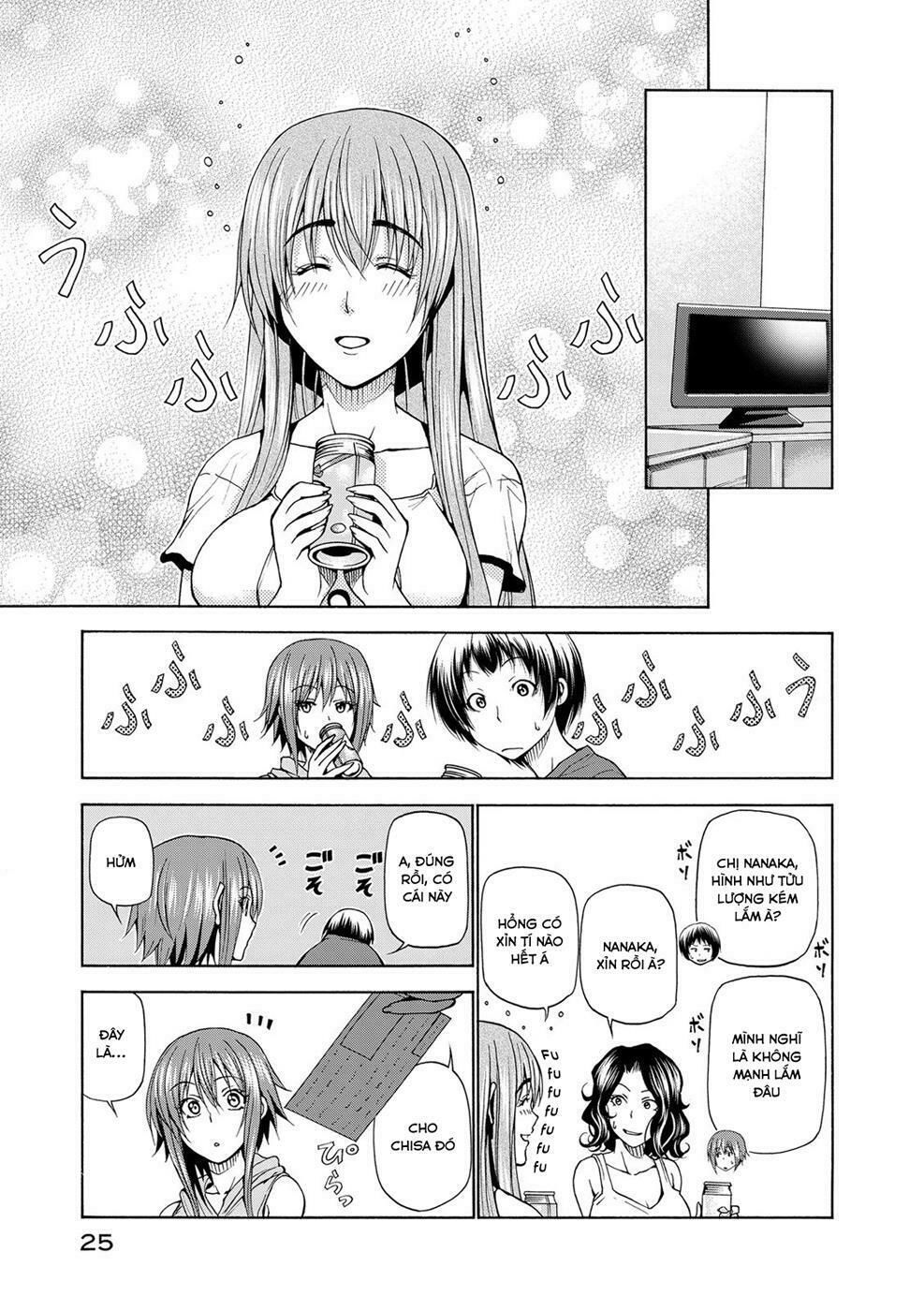 cô gái thích lặn - grand blue chapter 22 23