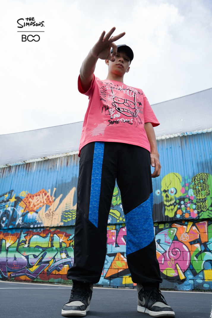 Quần Jogger Gió BOO Unisex In Graphic The Simpsons