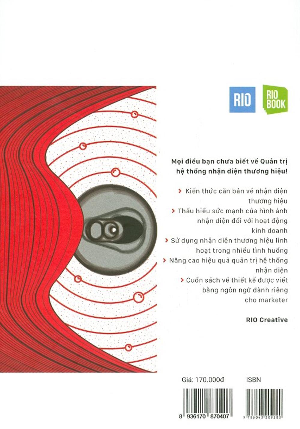 Sách Rio Book No.2 - Nhận Diện Thương Hiệu, Những Điểm Chạm Thị Giác (Tái Bản)