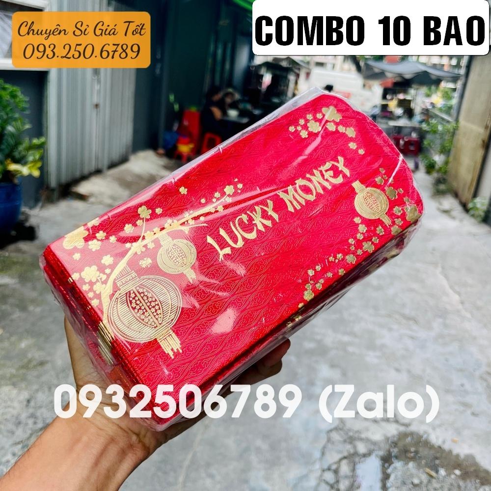 (TÚI 10 BAO) Bao Lì Xì Tết Lucky Money , Hàng Nhập Ngoại, Cực Xịn, Bao Lì Xì Lucky Money - Quà Tết Độc - PASA COLLECTION