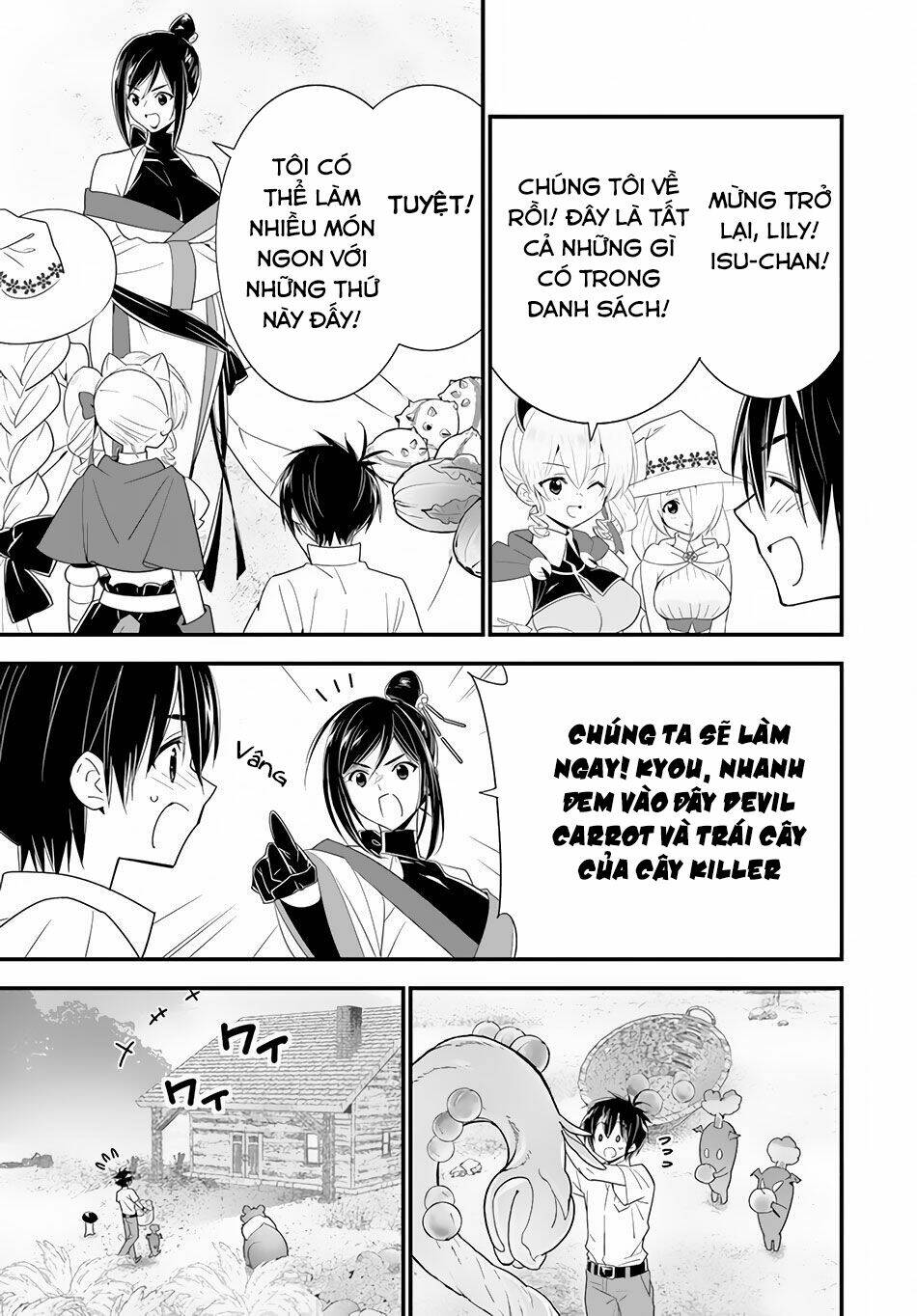 isekai desu ga mamono saibai shiteimasu chapter 34 5