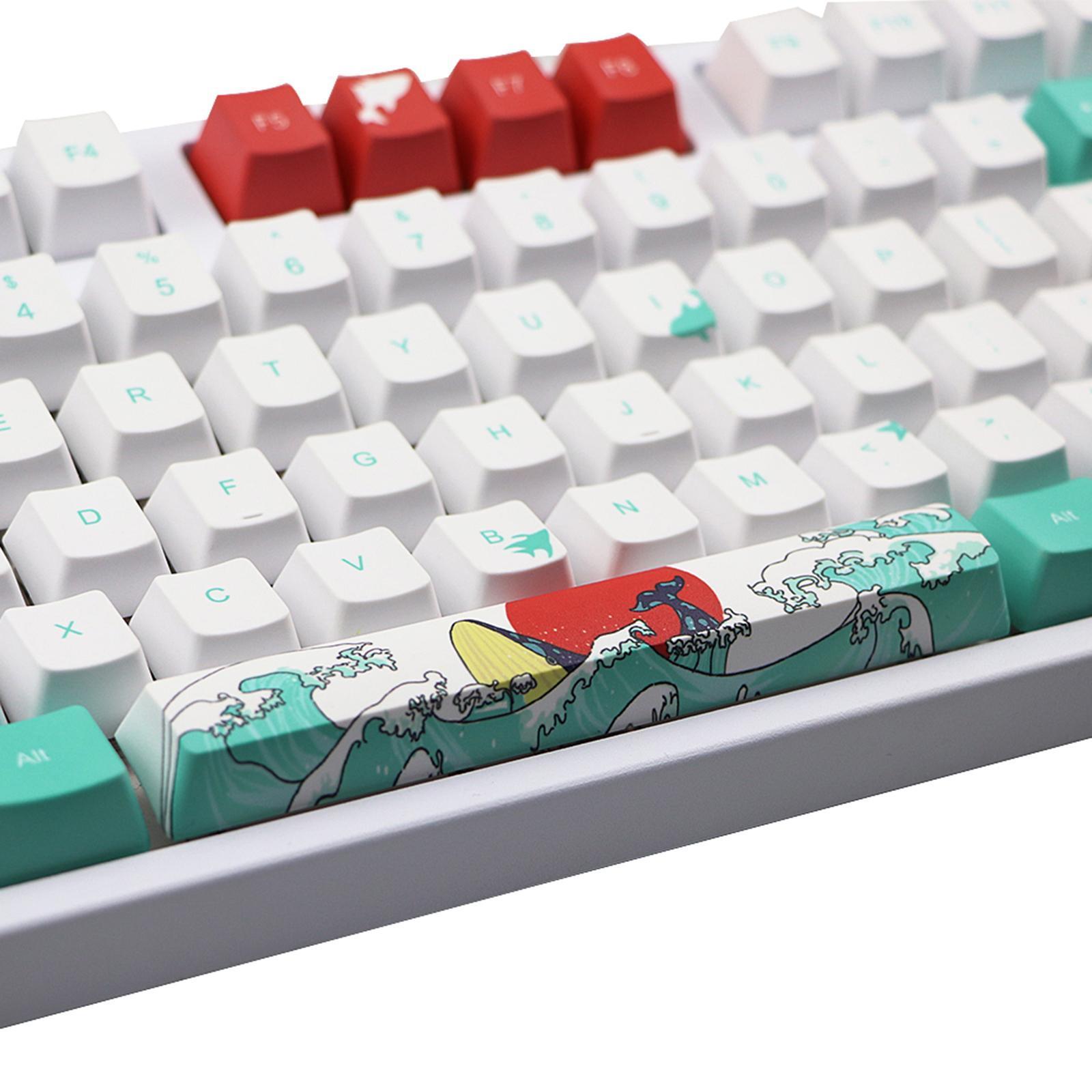 110Key Coral - Keycaps Set for Most Mechanical Keyboards English