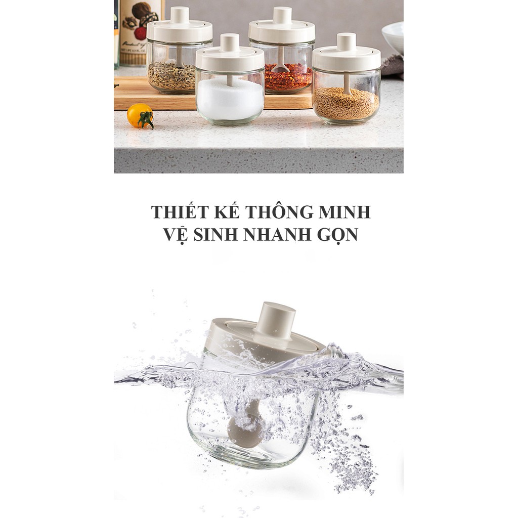 Hũ Đựng Gia Vị Tiện Lợi