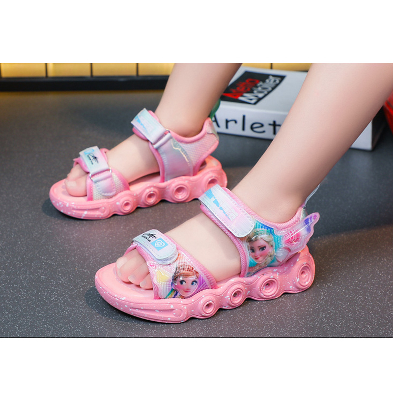 Giày Sandal quai hậu cho bé gái, thể thao siêu nhẹ, chống trơn trượt – GSD9096