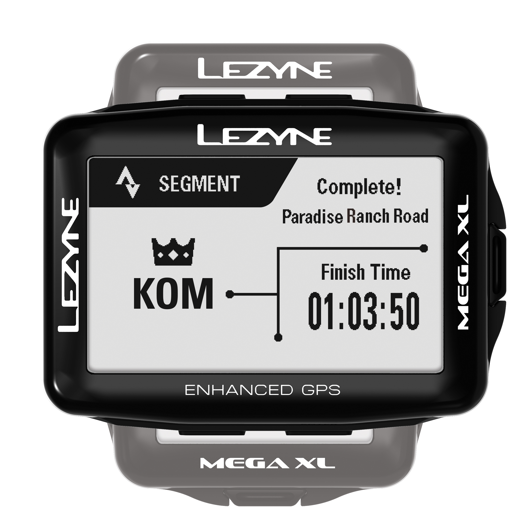 Đồng Hồ Đo Tốc Độ Lezyne Mega XL GPS (Đen)