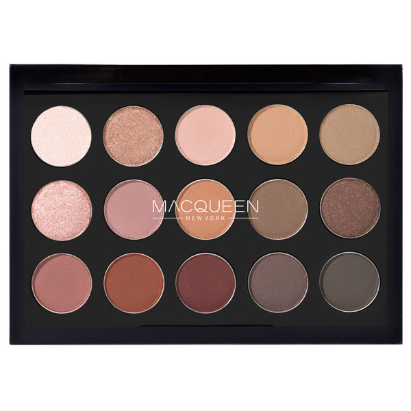 BẢNG 15 MÀU MẮT SÀNH ĐIỆU MACQUEEN 1001 TONE-ON-TONE SHADOW PALETTE