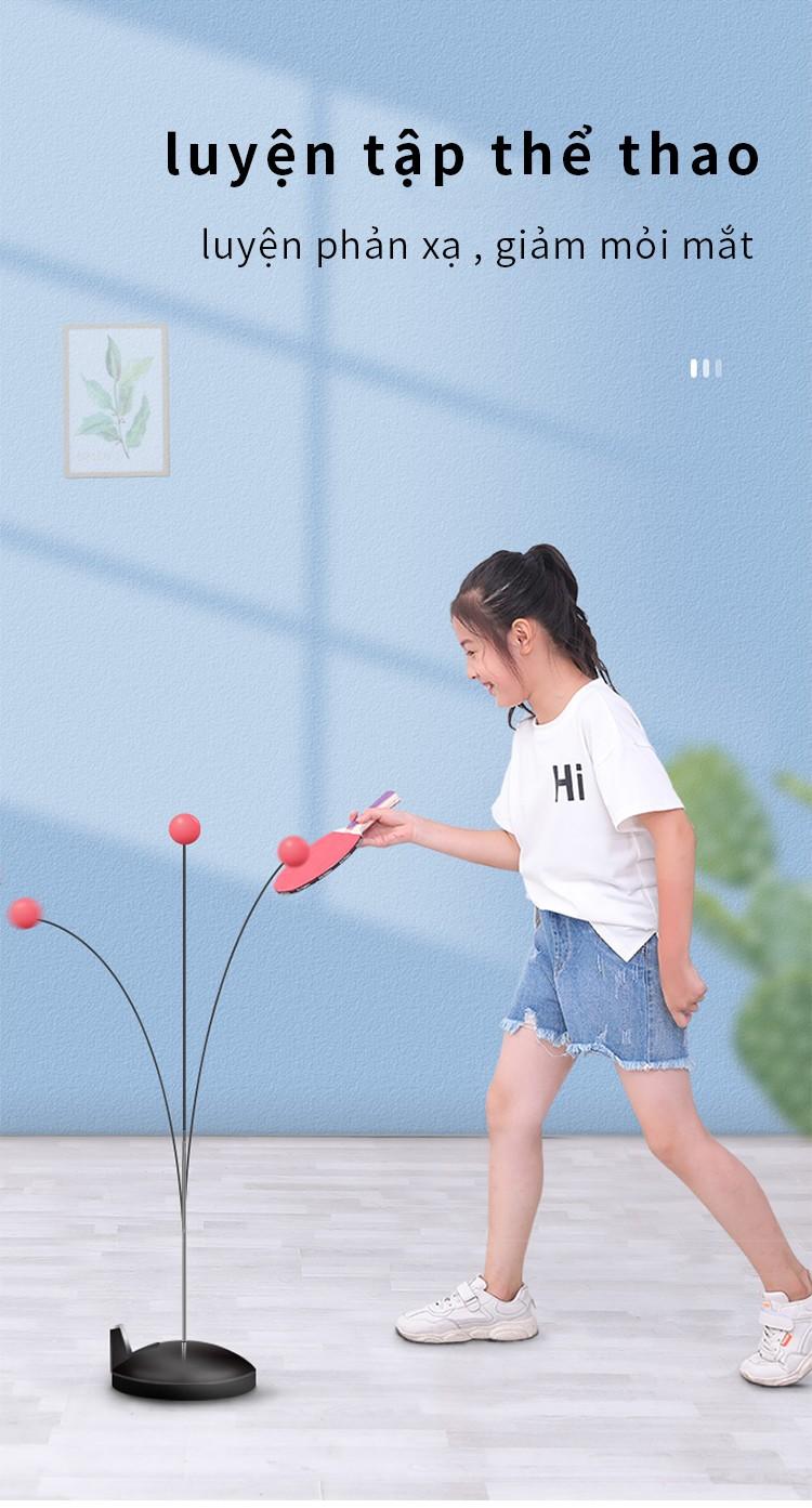 Bộ Vợt Bóng Bàn luyện phản xạ - dụng cụ thể thao thời 4.0 - nhanh hơn - ưu việt hơn - phản xạ tốt hơn