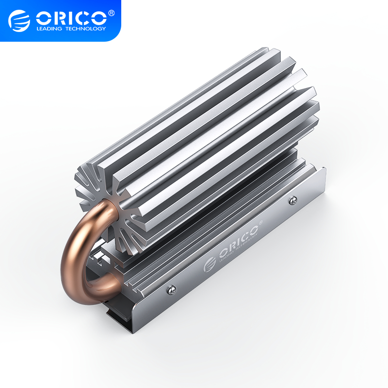 Tản nhiệt M.2 SSD, dùng cho SSD M.2 NVME/Sata 2280, Orico M2HS5-SV - Hàng Chính Hãng