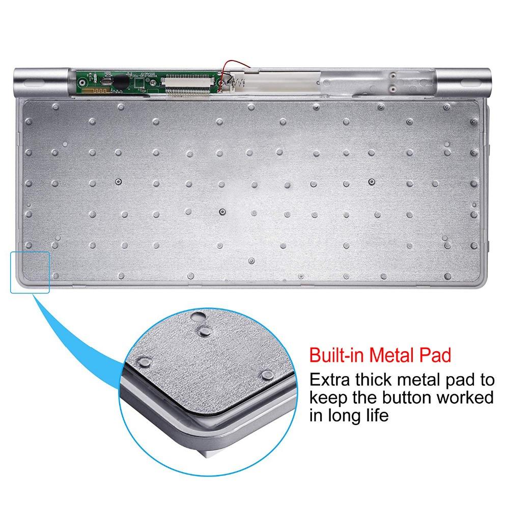 Slim Mini USB Không Dây Bàn Phím Máy Vi Tính Nhỏ Không Dây Bàn Phím Nhỏ Gọn Bàn Phím Ngoài Cho Laptop Máy Tính Bảng Windows Máy Tính Để Bàn