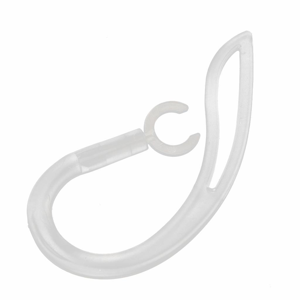 3- Sillicon Earhook Ear Earloop Clip For Bluetooth Headset 7.0mm
