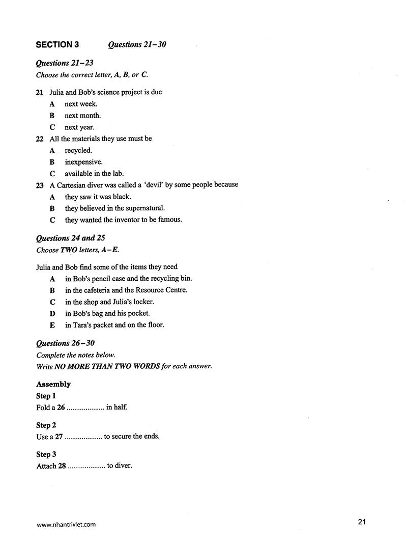 Sách IELTS Simulation Test - Kèm CD (Tái Bản)