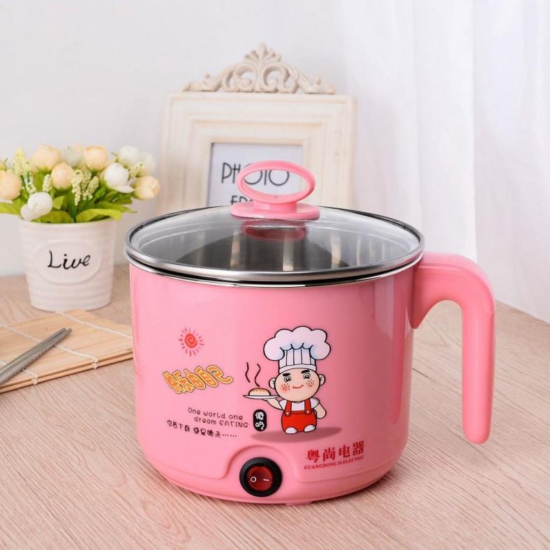 NỒI LẨU MINI ĐIỆN ĐA NĂNG KÈM HẤP, RÁN,CHIÊN