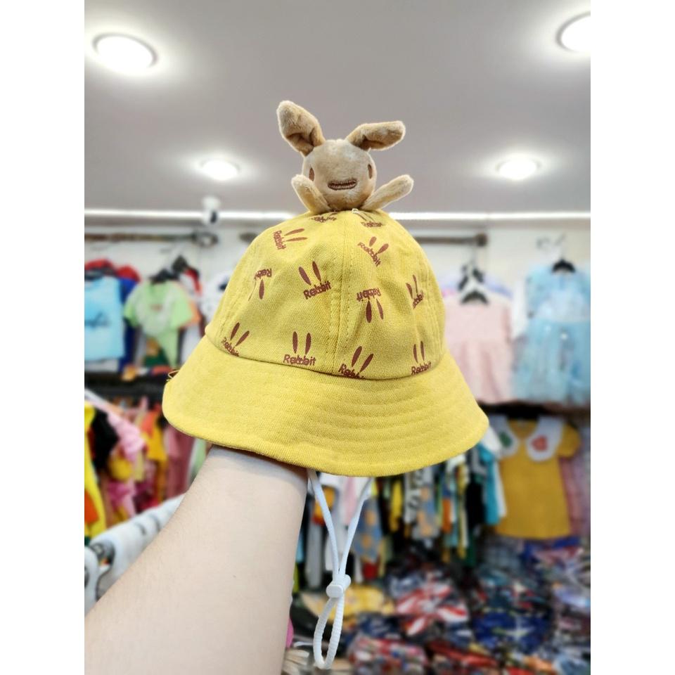 Mũ nón che nắng cho bé 2-5 tuổi hình Gấu dễ thương Hàng Quảng Châu cao cấp