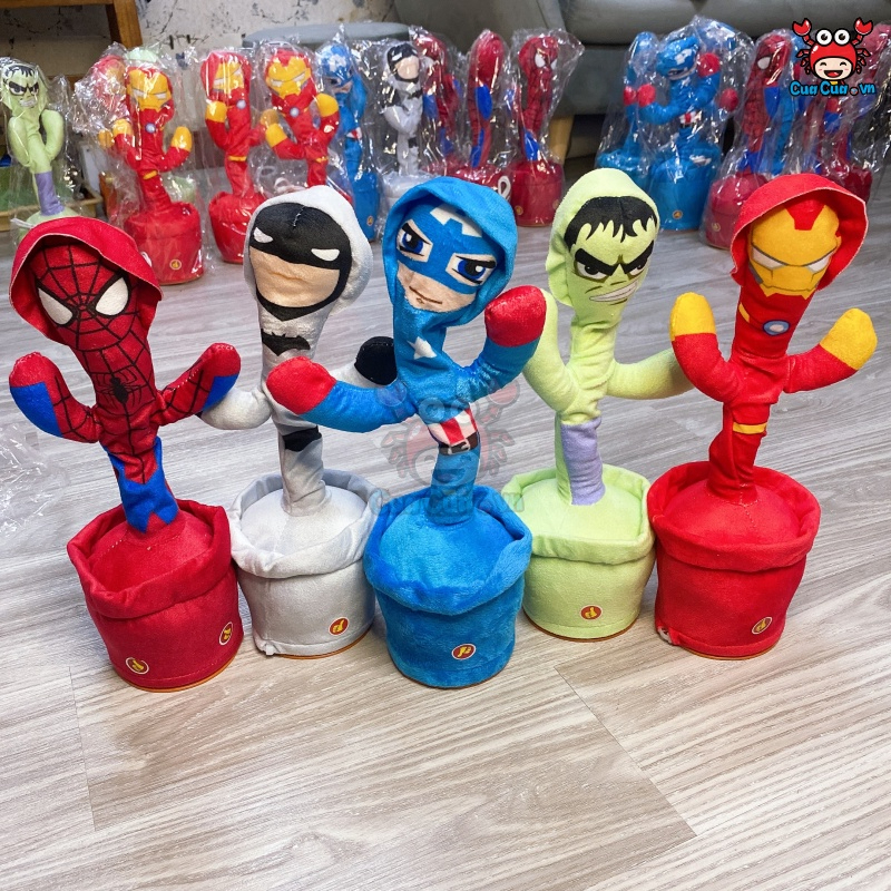 Cây xương rồng huggy wuggy poppy playtime nhảy múa biết nói tiếng việt nhại giọng, đồ chơi trẻ em cho bé học hát vui vẻ