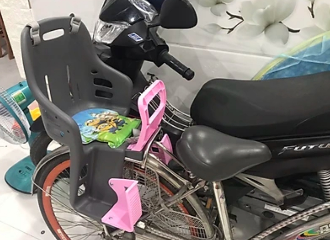 GHẾ CHO BÉ NGỒI XE ĐẠP – AN TOÀN, ÊM ÁI, DỄ LẮP ĐẶT - LÝ TƯỞNG CHO MỌI CHUYẾN ĐI CÙNG CON YÊU