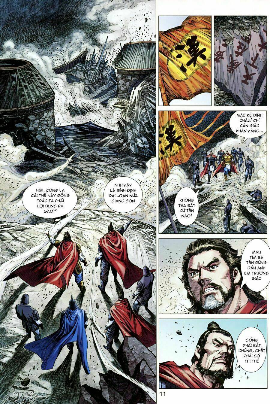 thiên tử truyền kỳ 7 - tam quốc kiêu hoàng chapter 12 11