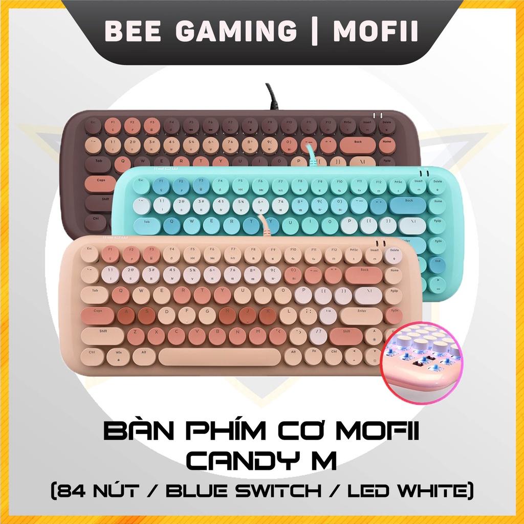 Bàn phím cơ chính hãng MOFII – Candy M (84 nút / Led trắng