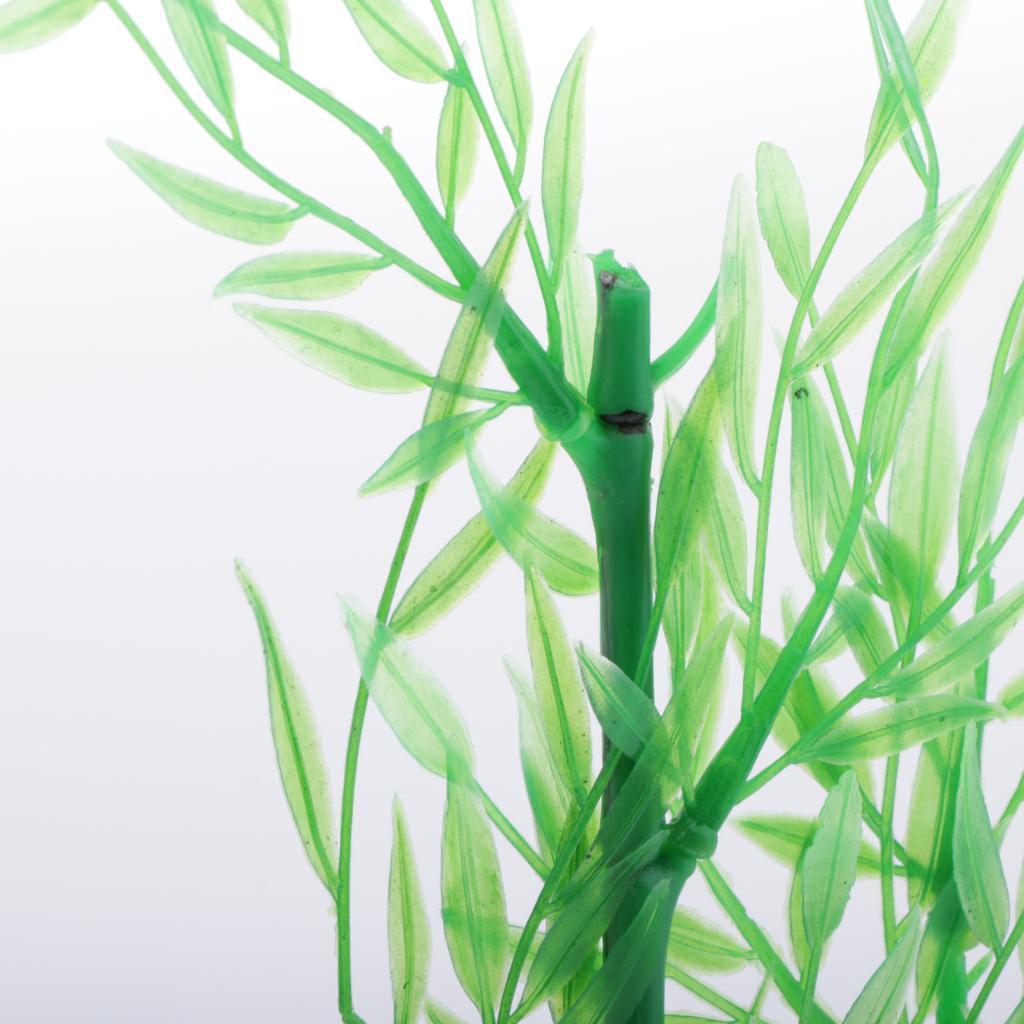 Aquarium Artificial Bamboo Plants Decor for Aquarium   Tank Ornament