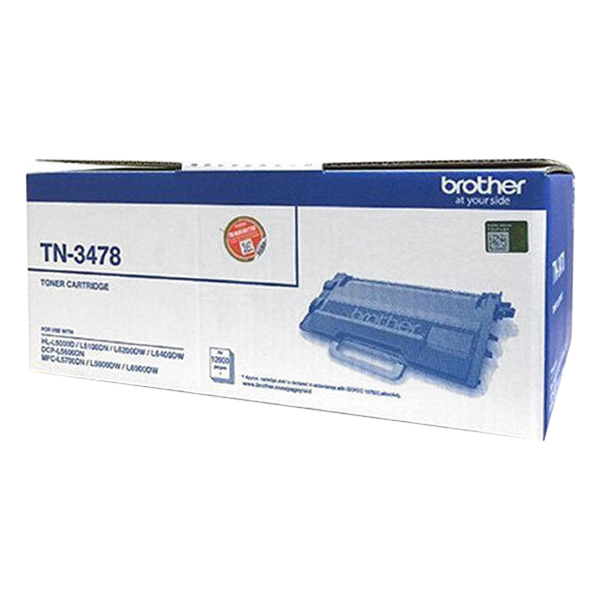 Mực In Cho Máy HLL5000D, HLL5100DN, HLL6200DW, HLL6400DW, MFCL5700DN, MFCL5900DW, MFCL6900DW Brother TN-3478 Toner - Hàng Chính Hãng