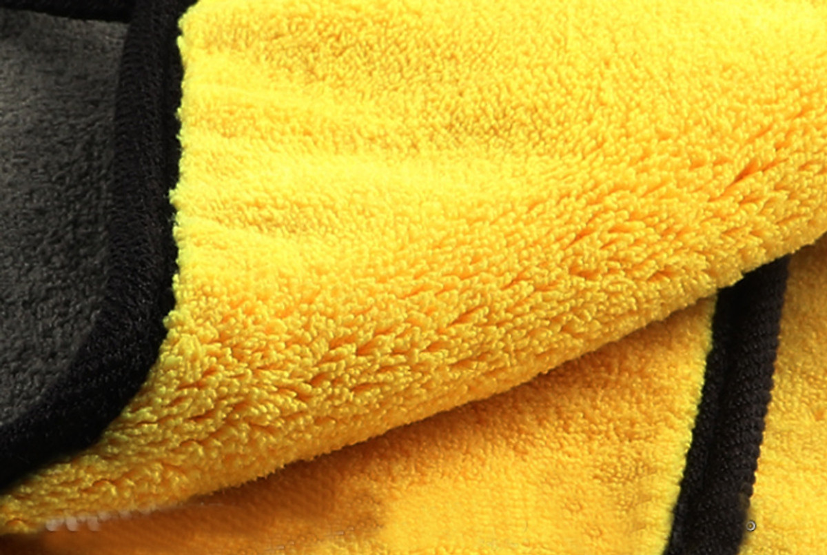 Khăn Lau Xe Ô Tô Đa Năng 2 Lớp Microfiber Siêu Thấm Nước - Dày và Mịn