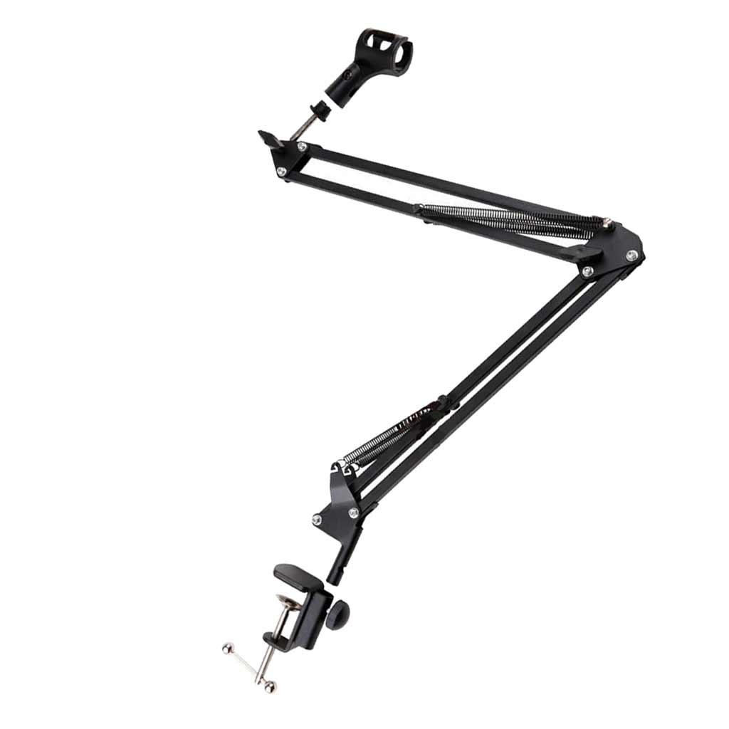 Adjustable Mic Stand Smartphone Video Mount Arm Phone Holder Stand