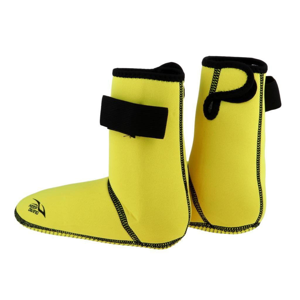 3mm Neoprene Water Shoes Beach Diving Snorkeling Swimming Socks Booties Boots Both for Women & Men