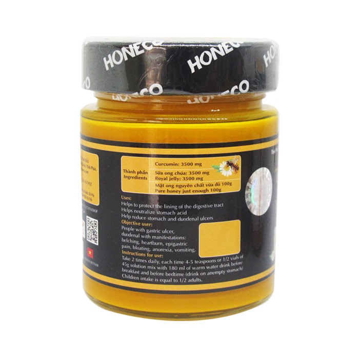 Mật ong nghệ Tacumin Honeco 250g