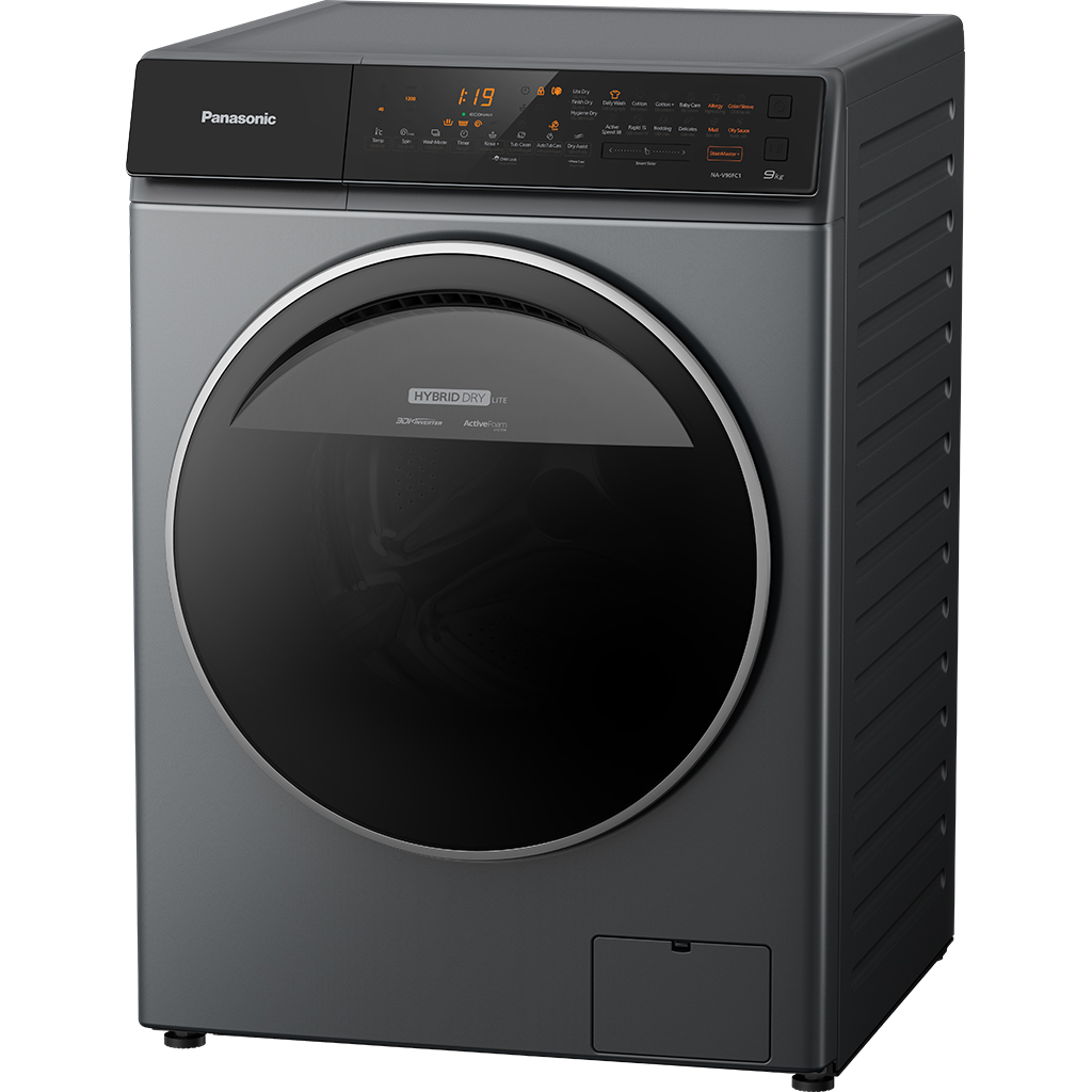 Máy giặt Panasonic Inverter 9 kg NA-V90FC1LVT - Hàng chính hãng