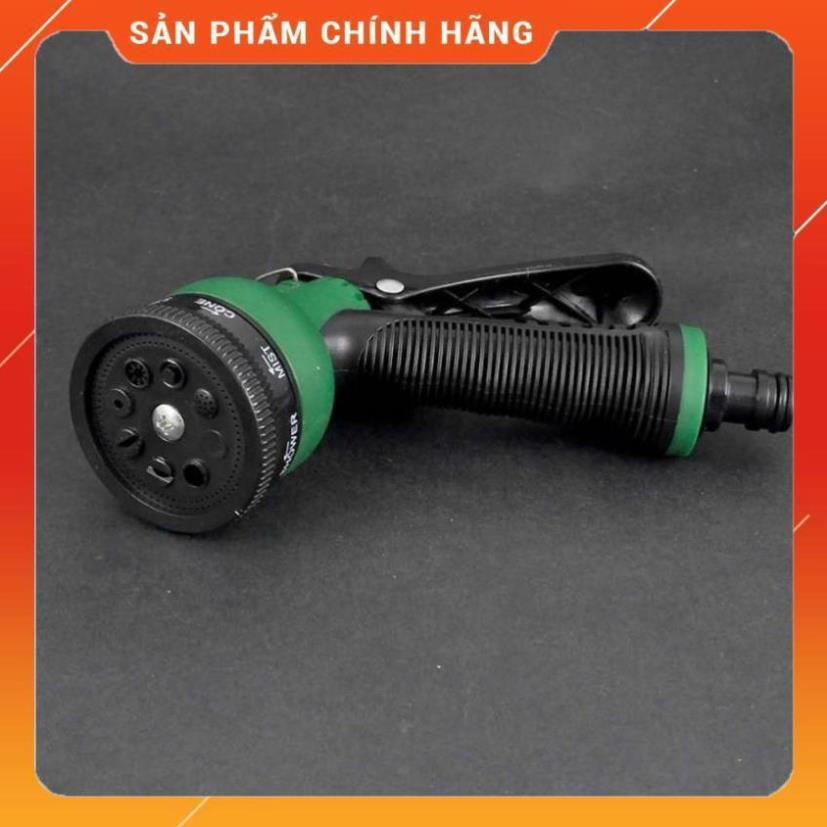 Vòi xịt rửa xe,Vòi phun nước tưới cây tăng áp thông minh 8 chế độ 815621