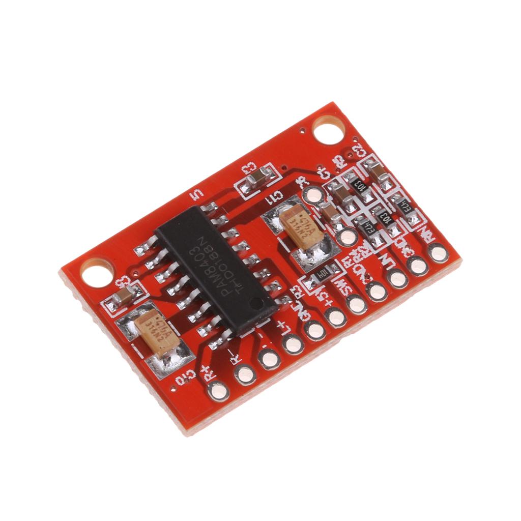 High Power 2x3W PAM8403 Audio Digital Amplifier Board for . Kits. LCD DIY Module 3.6-5.5V