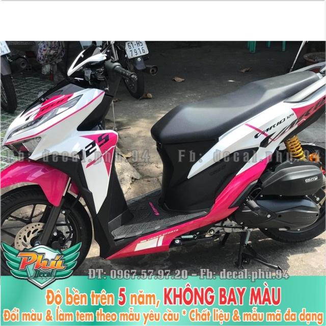 Tem rời Vario Trắng hồng -1