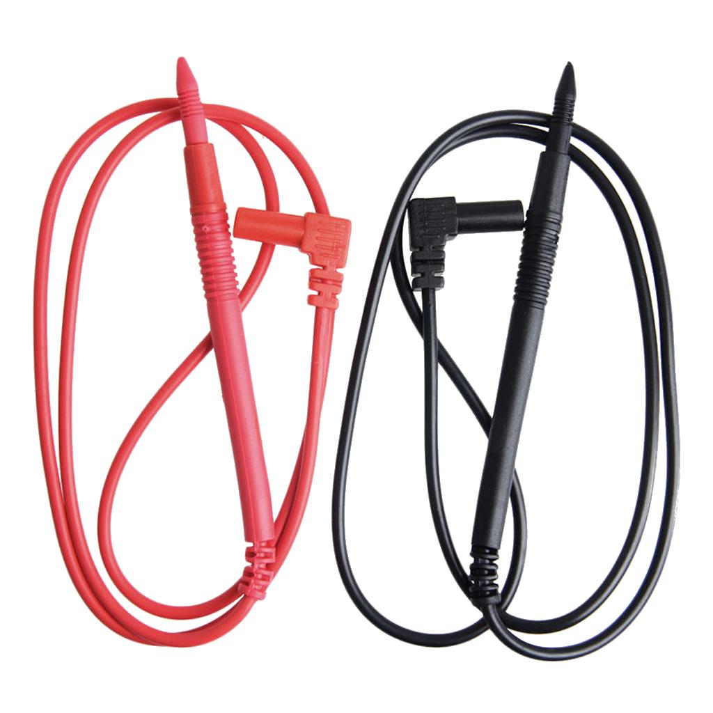 35" Multimeter Test Lead Probe Wire Cable 1 Pair Banana Plug for Dc Power Supply 1000v