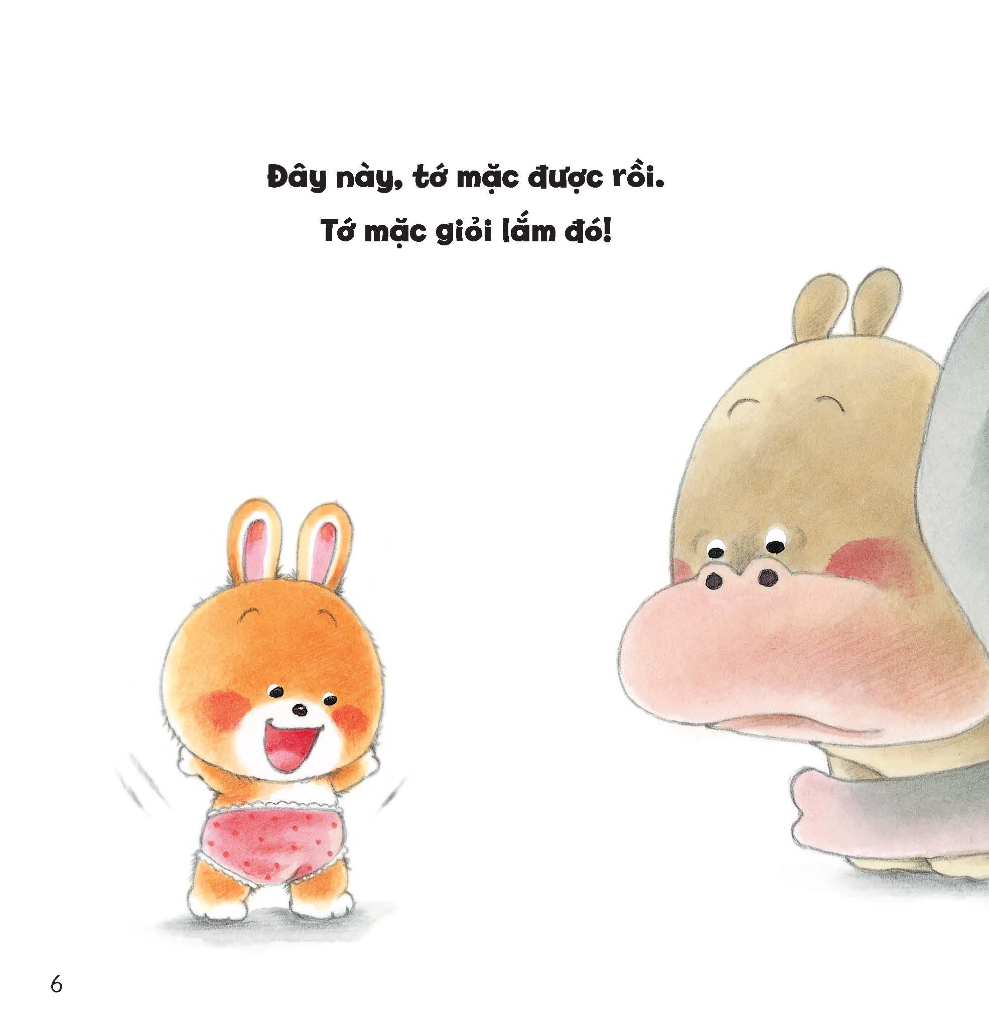 Bé mặc quần được rồi! - Tủ sách Ehon cho bé