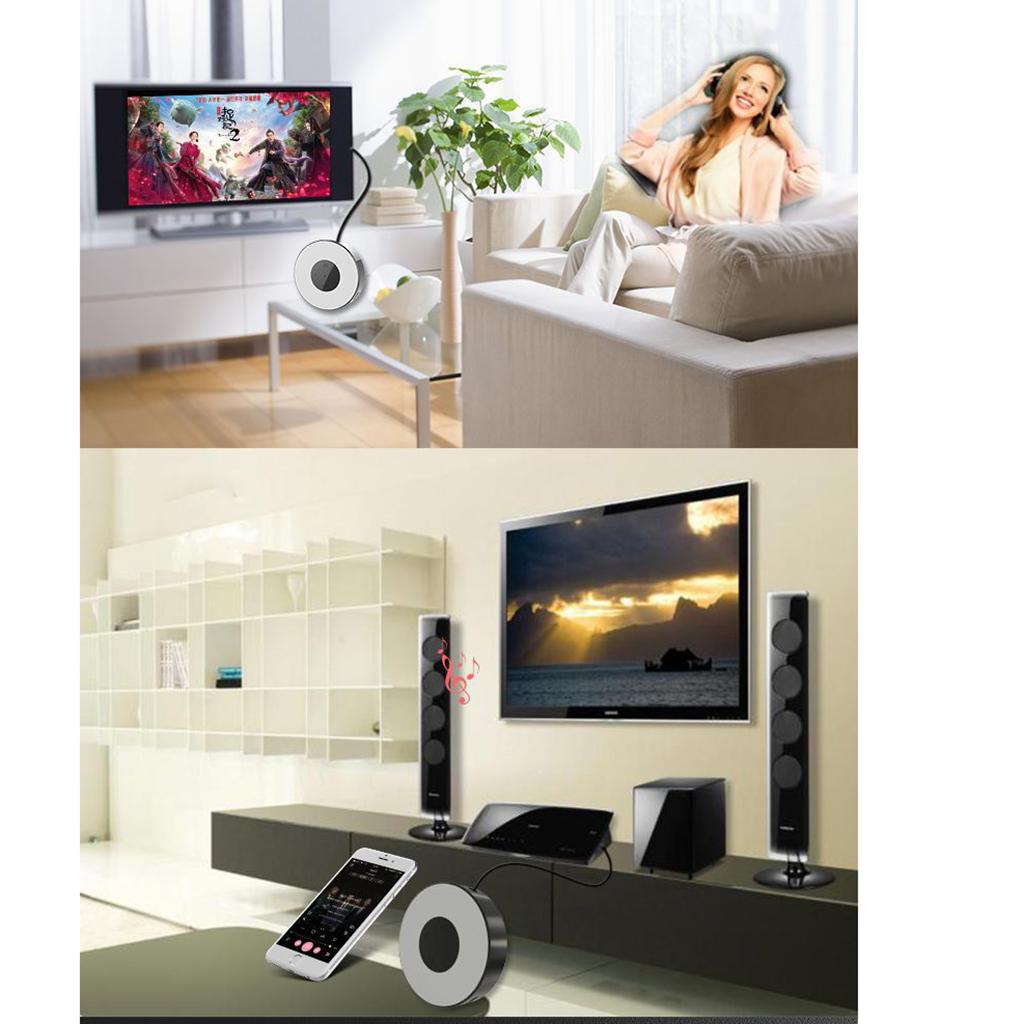 2 In 1 Bluetooth4.2 Transmitter/Receiver Wireless 3.5mm Audio Adapter