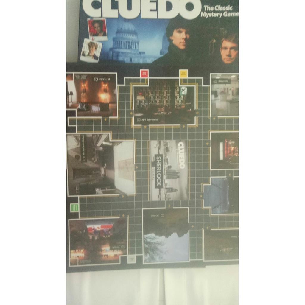 TRÒ CHƠI BOARDGAMES CLUEDO SHERLOCK