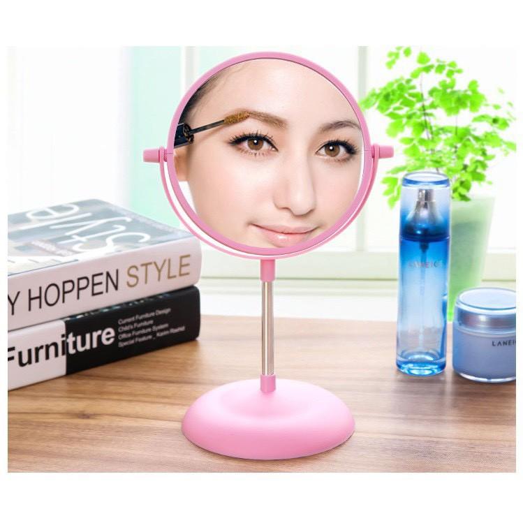 Gương Để Bàn Trang Điểm Xoay 360
