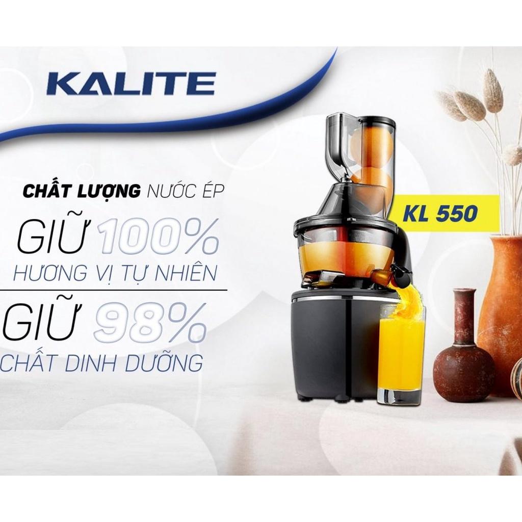 Máy ép chậm Kalite KL 550, công suất 240W, dung tích 400ml, hàng chính hãng