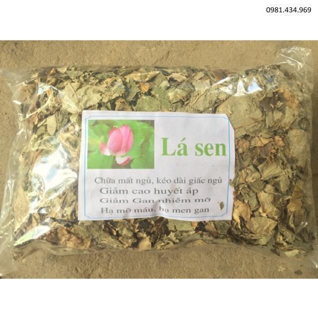 Lá sen khô giảm cân, ngủ ngon, hạ mỡ máu 0,5kg