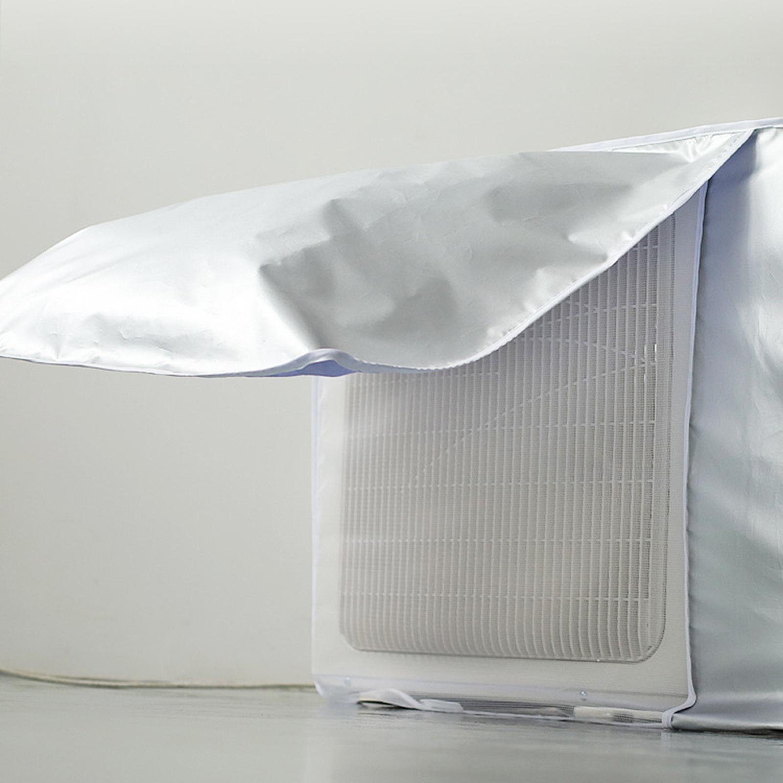 Window Air Conditioner Cover Outdoor  Coating Protective Cover 1.5P Below