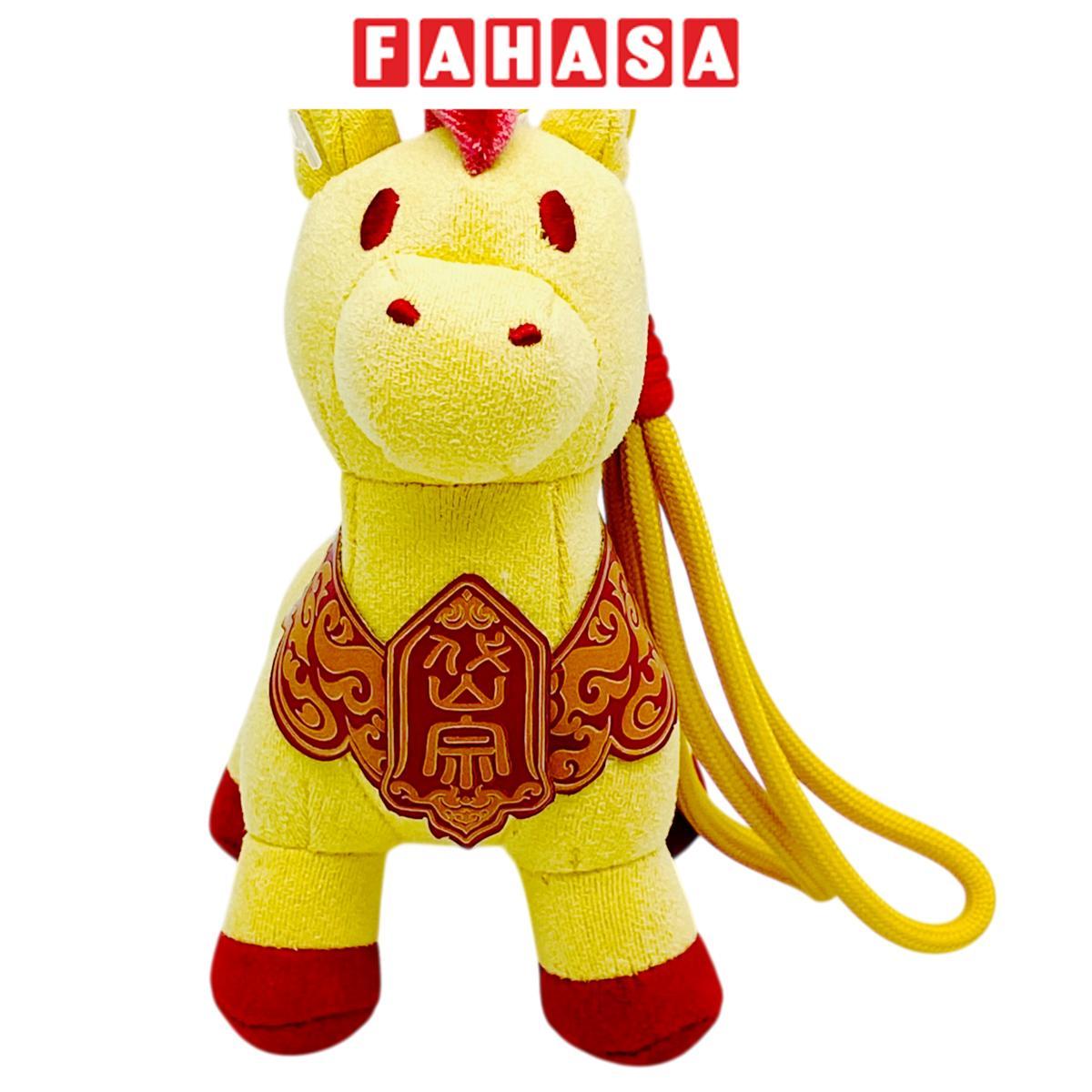 Móc Khoá Thú Bông Hình Ngựa - LC5064-65-66 - Màu Vàng