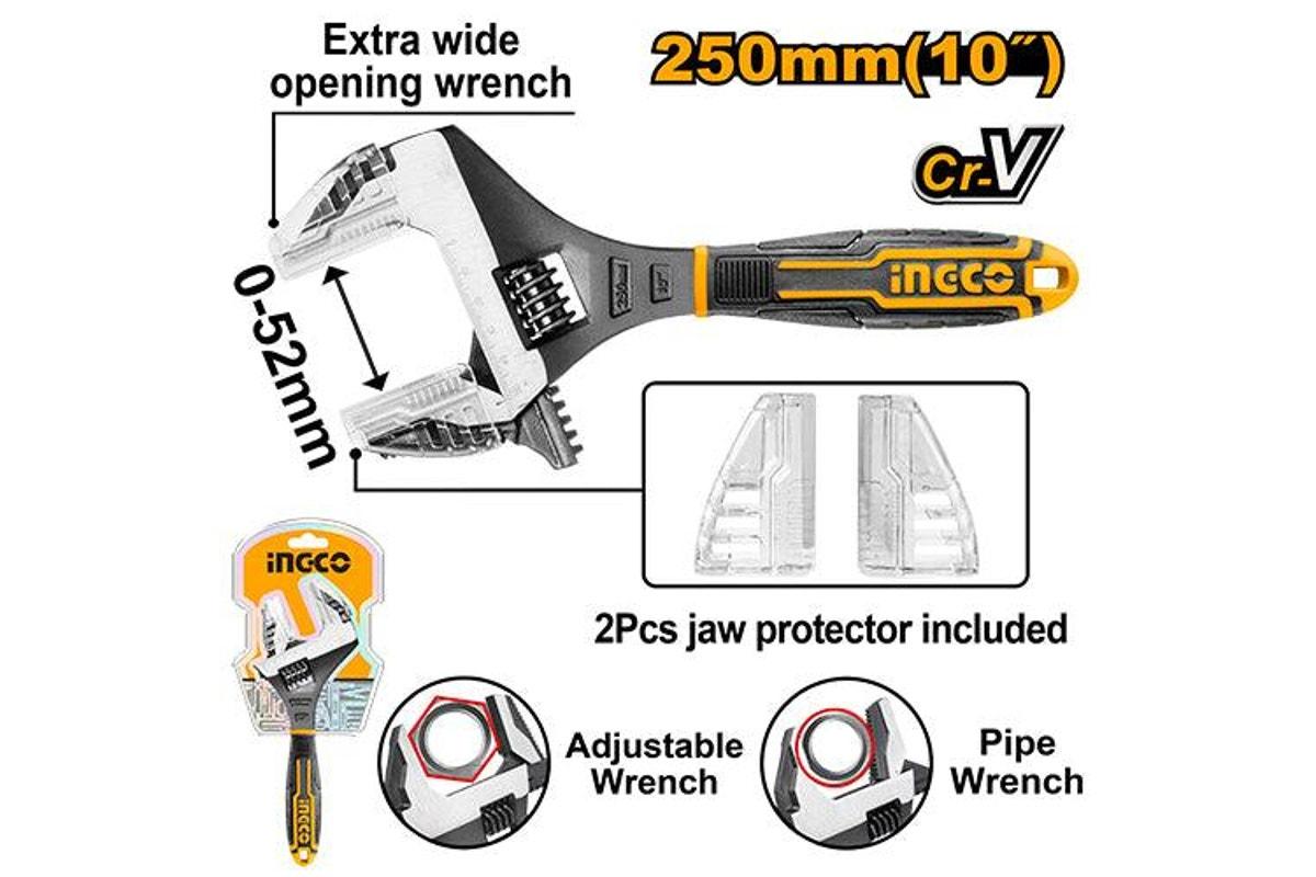 MỎ LẾT 10" 2 TRONG 1 INGCO HADWG0810 - HÀNG CHÍNH HÃNG