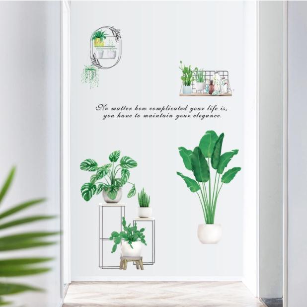 Decal trang trí tường - Trang trí phong cách Châu Âu