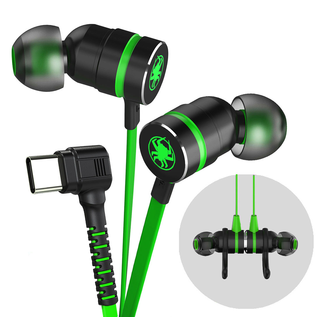 Tai nghe Game thủ, tai nghe in ear gaming Plextone G20 mẫu mới 2019 dây dẹt chống rối, Jack 3.5mm chữ L chống gẫy, Microphone Built in Filter Circuit – Hàng Chính Hãng.