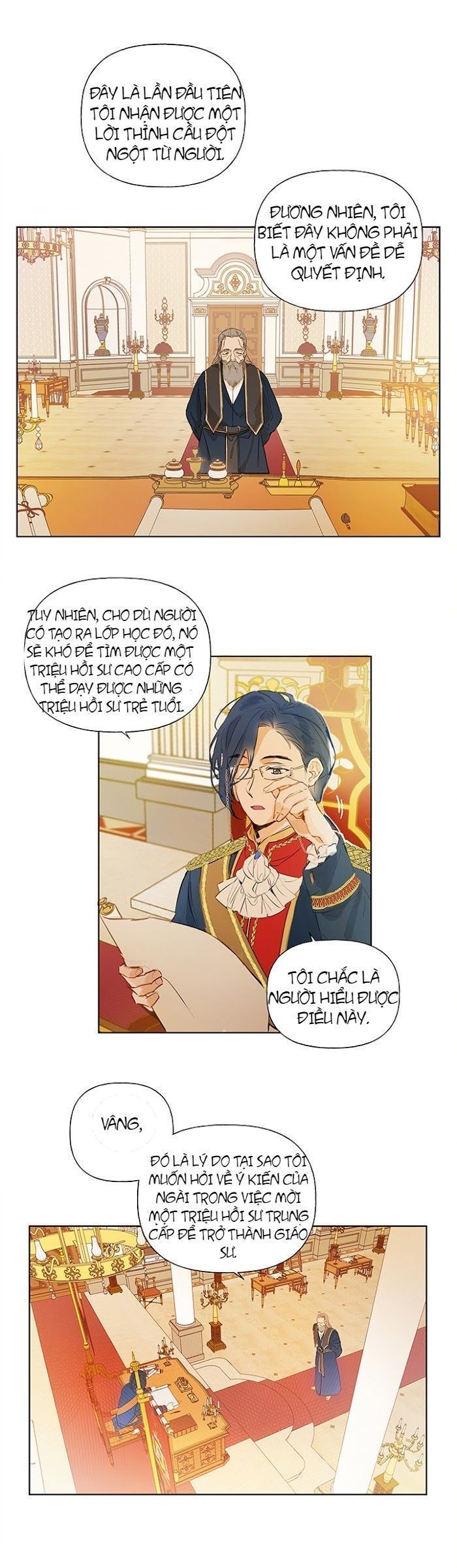 triệu hồi sư với mái tóc màu hoàng kim chapter 3 4