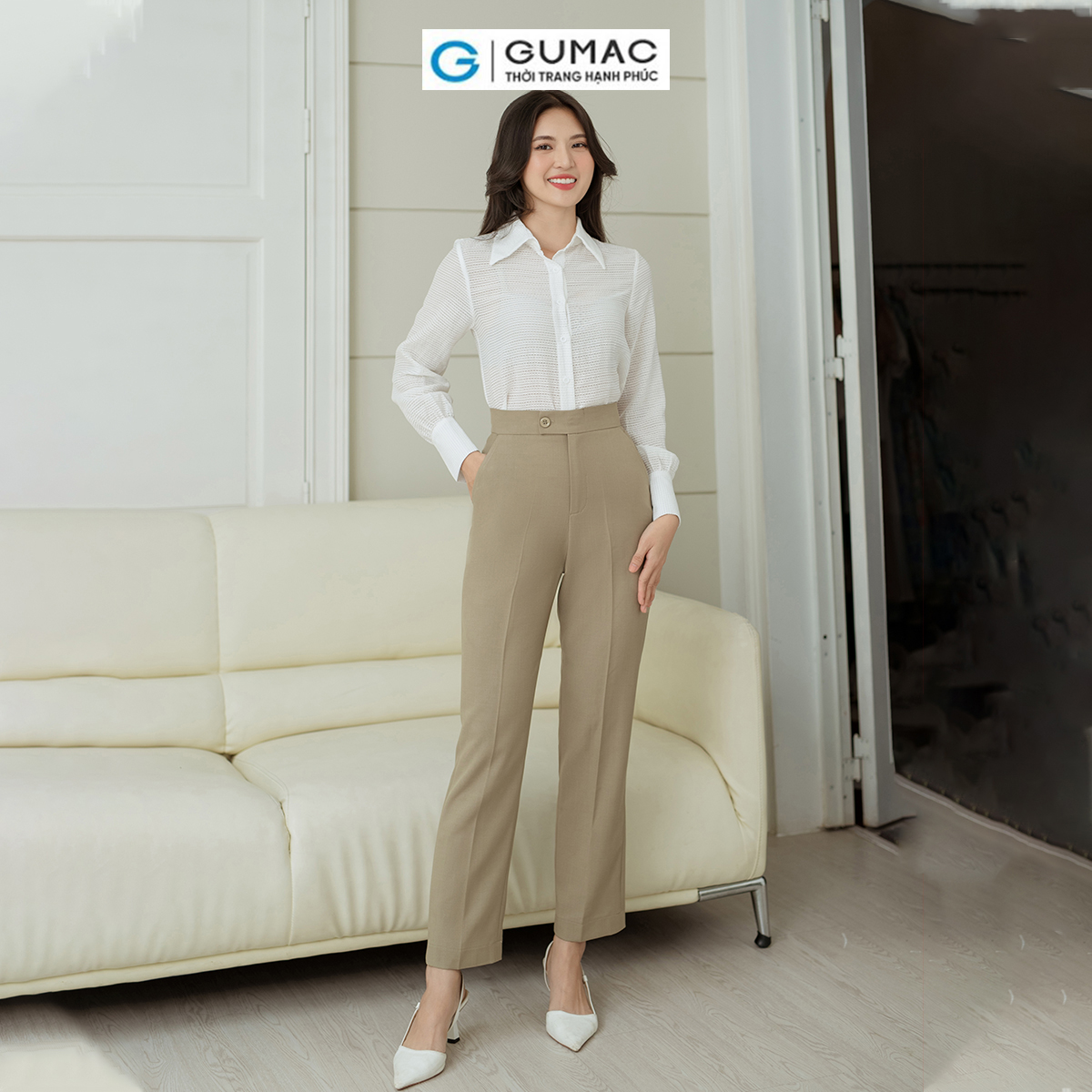 Quần tây cơ bản GUMAC QD08046