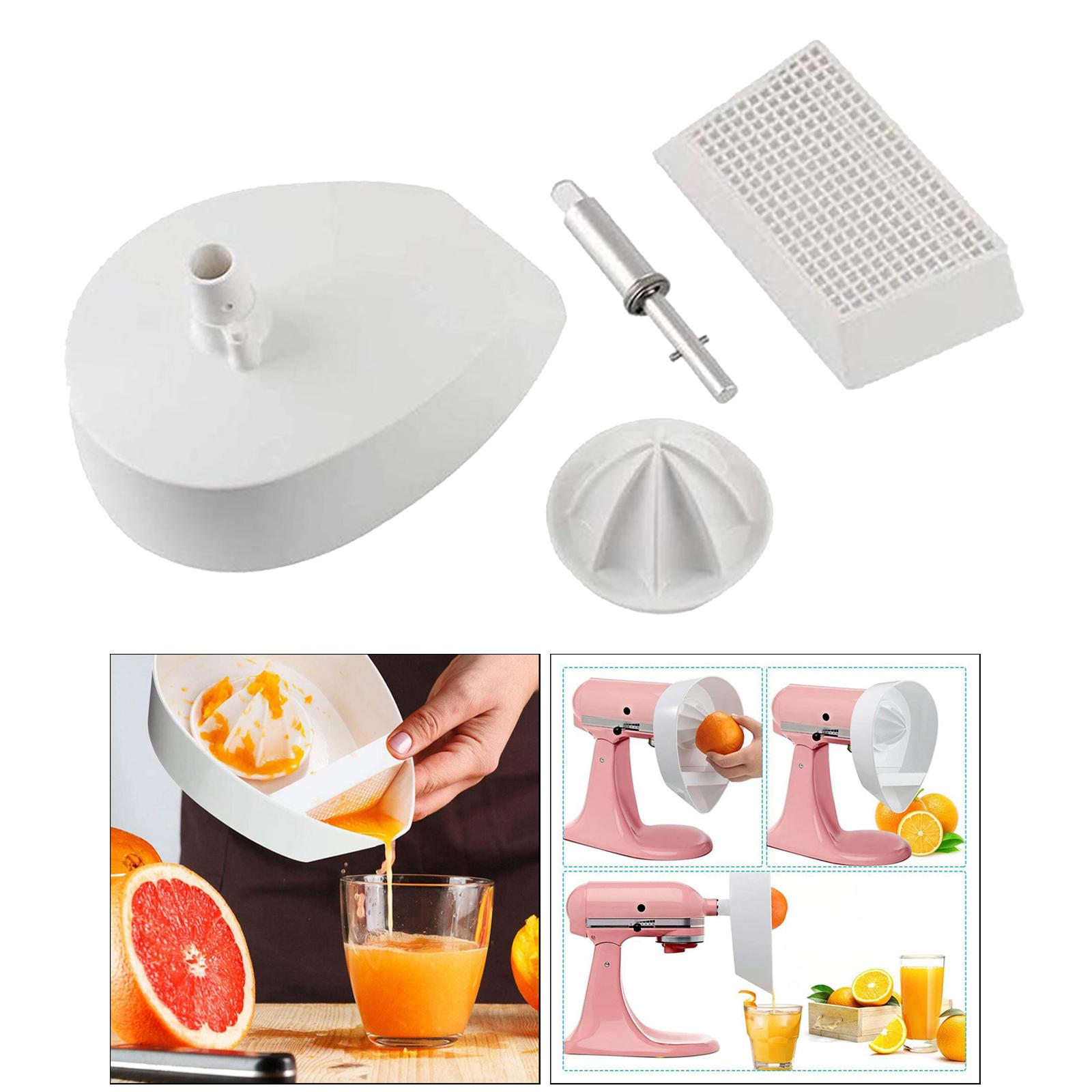 Citrus Juicer Attachment Reamer Strainer Base for KitchenAid Stand Mixer Kit
