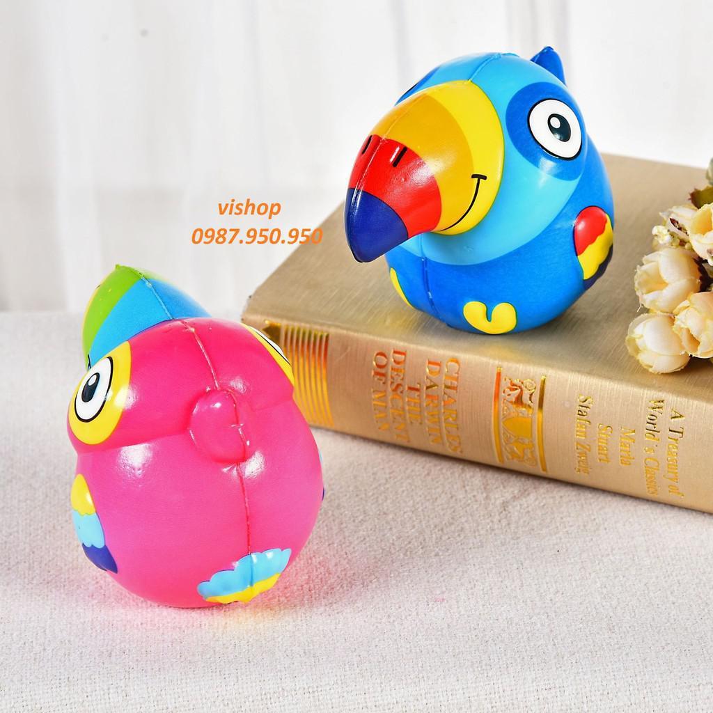 Squishy con vẹt nhiều màu sắc Siêu rẻ