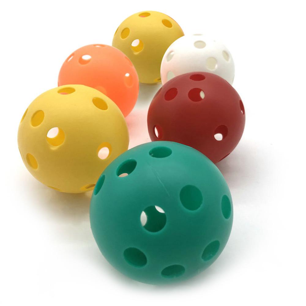 Set 6 Quả Bóng Pickleball Rỗng Bằng Nhựa Bền